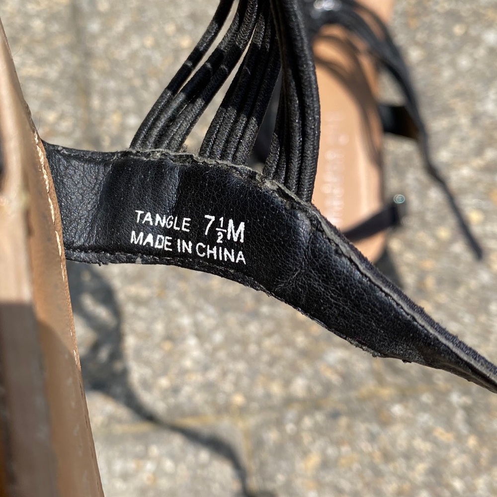 Madden Girl Elastic Strap Rhinestone Sandals - Picture 4 of 4